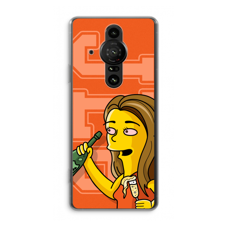 Jamie Lee Simpson: Sony Xperia Pro-I Transparant Hoesje