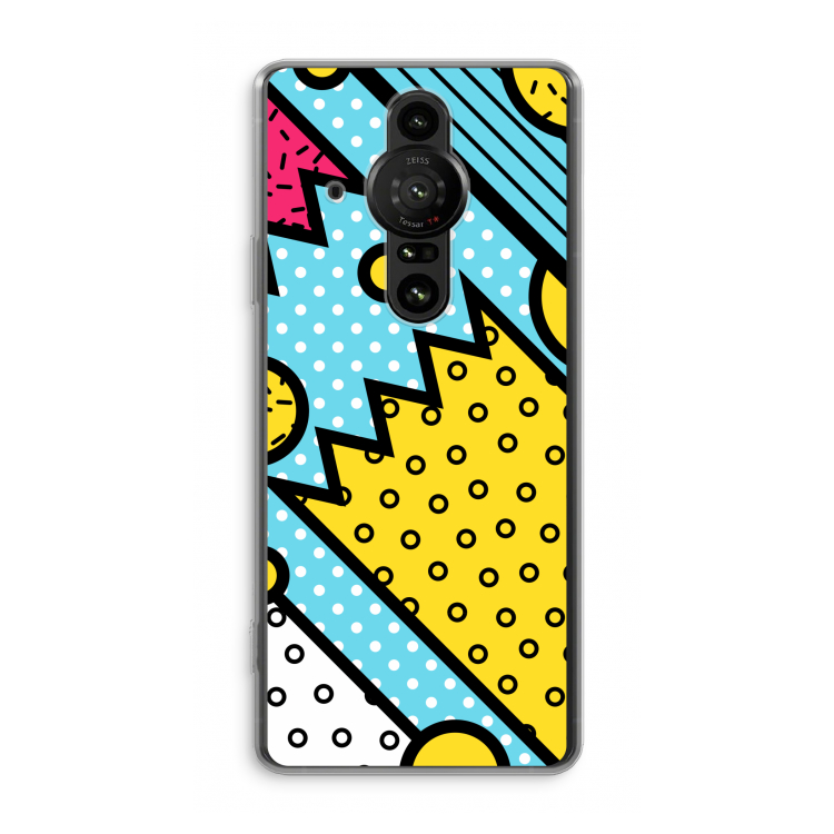 Pop Art #1: Sony Xperia Pro-I Transparant Hoesje