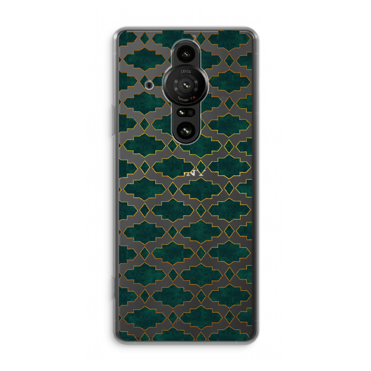 Moroccan tiles: Sony Xperia Pro-I Transparant Hoesje