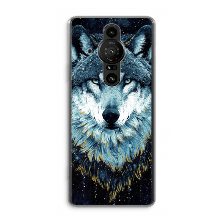 Darkness Wolf: Sony Xperia Pro-I Transparant Hoesje