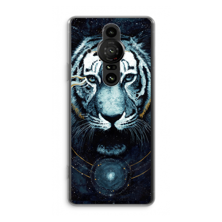 Darkness Tiger: Sony Xperia Pro-I Transparant Hoesje