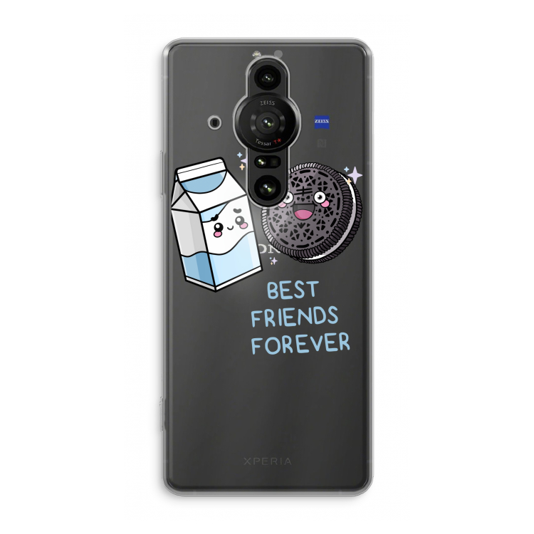 Best Friend Forever: Sony Xperia Pro-I Transparant Hoesje