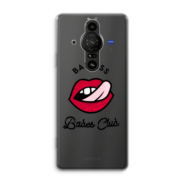 Badass Babes Club: Sony Xperia Pro-I Transparant Hoesje