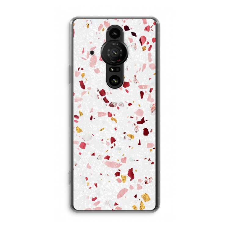 Terrazzo N°9: Sony Xperia Pro-I Transparant Hoesje