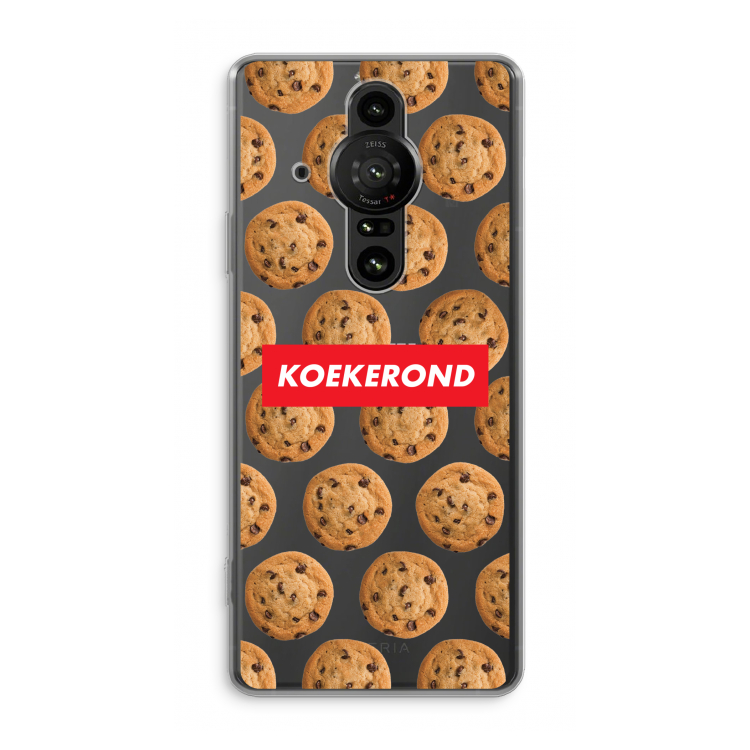 Koekerond: Sony Xperia Pro-I Transparant Hoesje