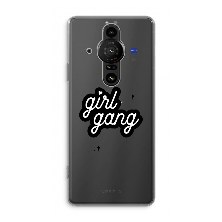 Girl Gang: Sony Xperia Pro-I Transparant Hoesje