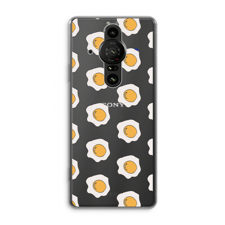 Bacon to my eggs #1: Sony Xperia Pro-I Transparant Hoesje