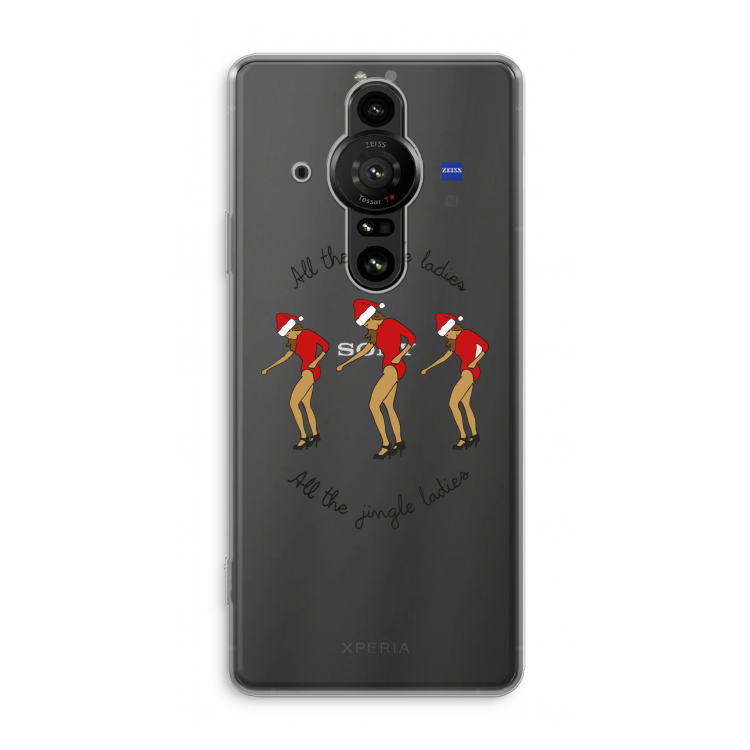 Jingle Ladies: Sony Xperia Pro-I Transparant Hoesje