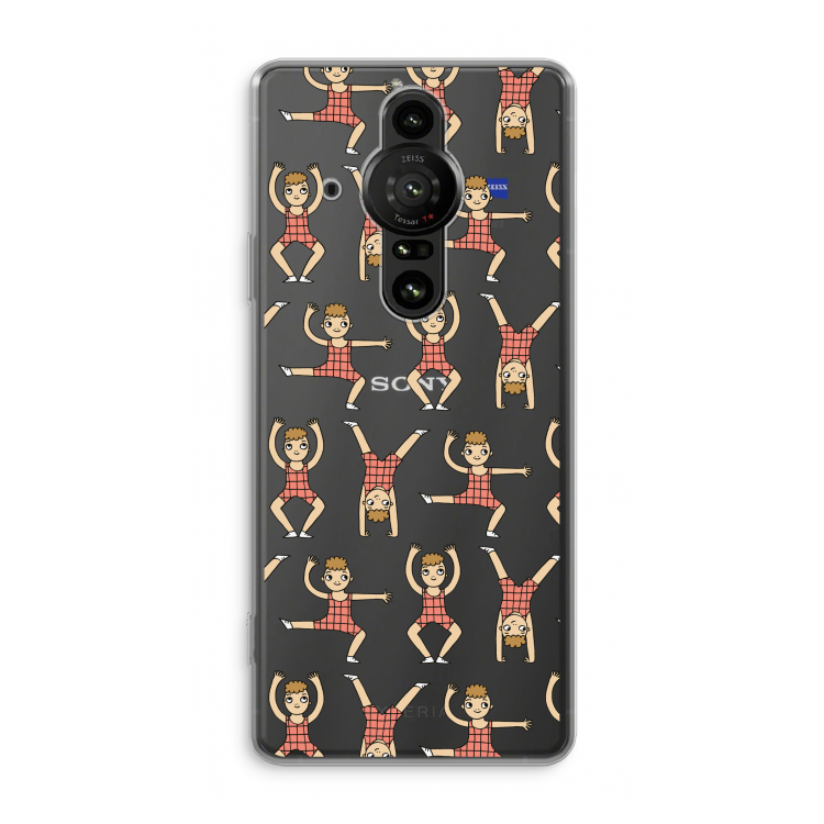 Gymboys: Sony Xperia Pro-I Transparant Hoesje