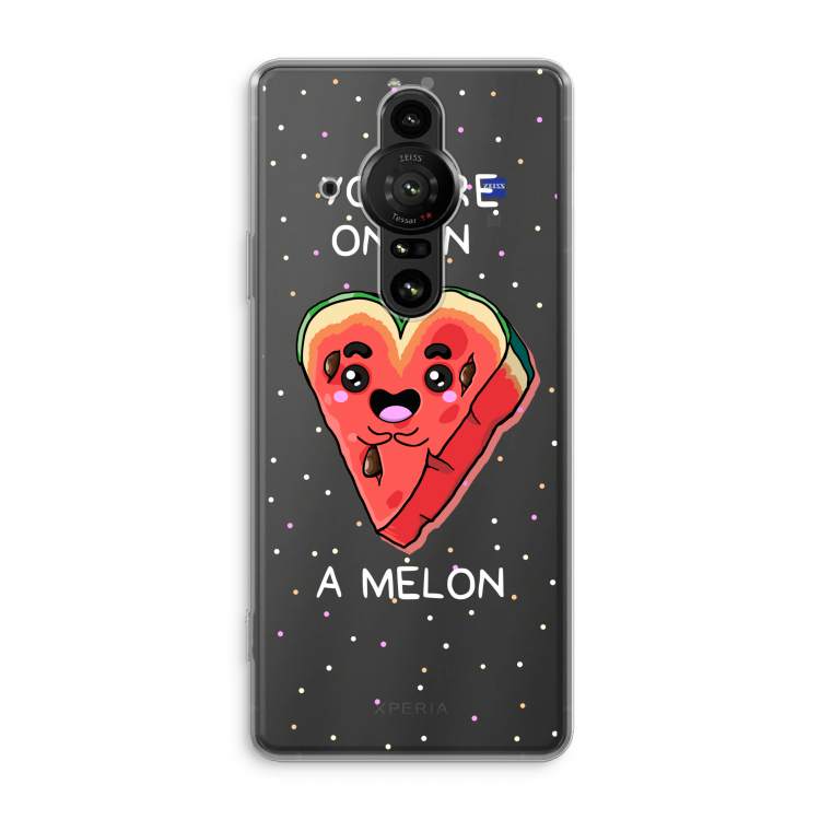 One In A Melon: Sony Xperia Pro-I Transparant Hoesje