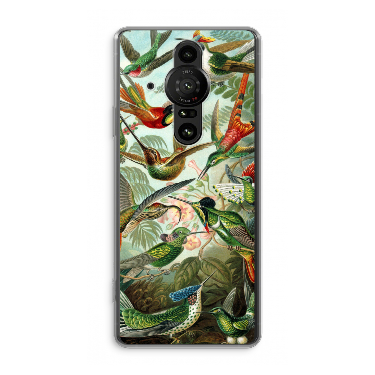 Haeckel Trochilidae: Sony Xperia Pro-I Transparant Hoesje