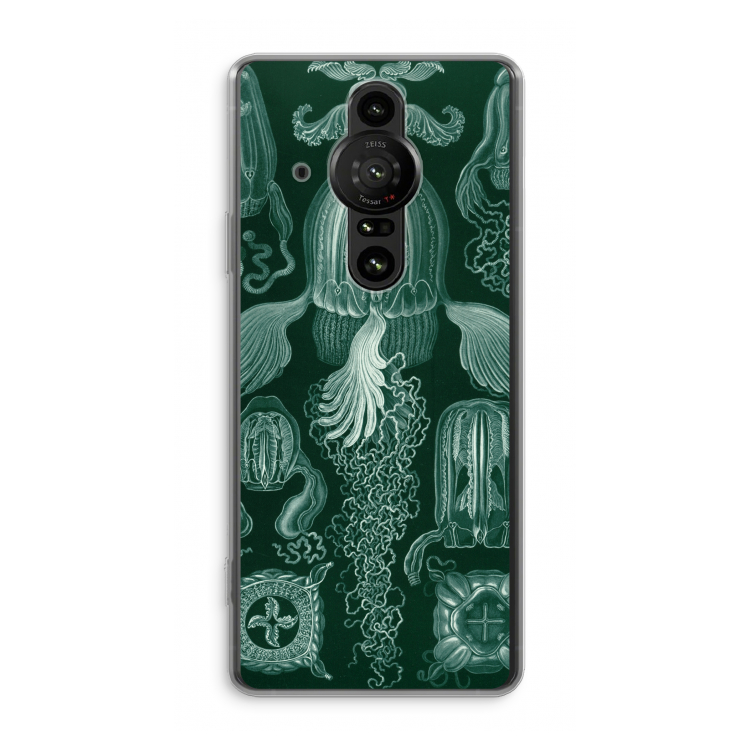 Haeckel Cubomedusae: Sony Xperia Pro-I Transparant Hoesje