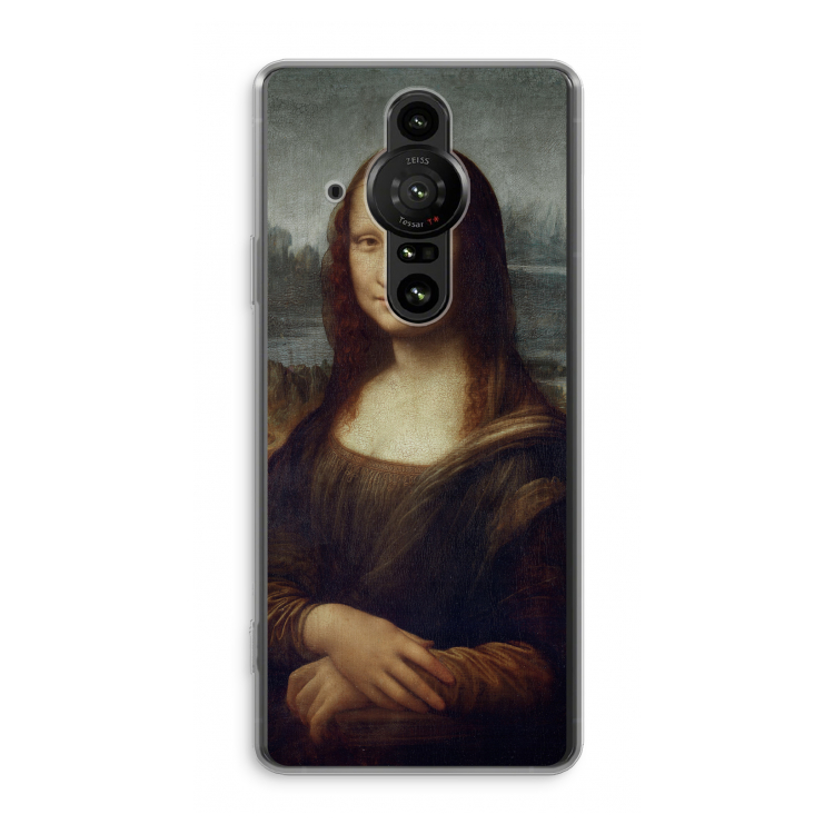 Mona Lisa: Sony Xperia Pro-I Transparant Hoesje