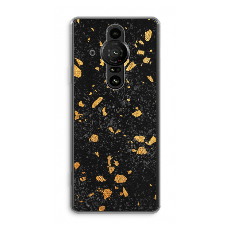 Terrazzo N°7: Sony Xperia Pro-I Transparant Hoesje
