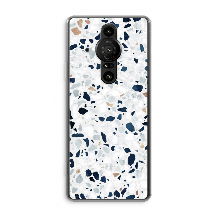 Terrazzo N°1: Sony Xperia Pro-I Transparant Hoesje