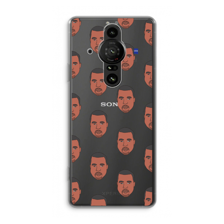 Kanye Call Me?: Sony Xperia Pro-I Transparant Hoesje
