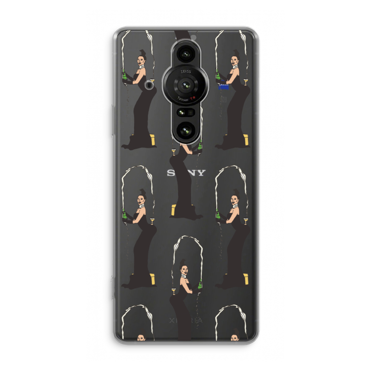 Pop Some Kim: Sony Xperia Pro-I Transparant Hoesje