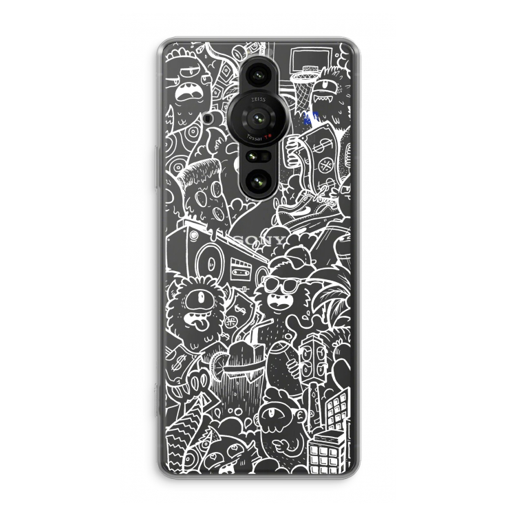 Vexx City #2: Sony Xperia Pro-I Transparant Hoesje