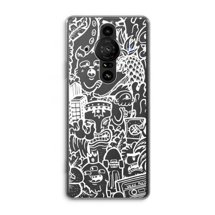 Vexx Mixtape #2: Sony Xperia Pro-I Transparant Hoesje