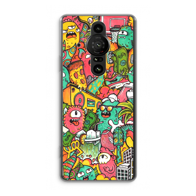 Vexx City: Sony Xperia Pro-I Transparant Hoesje
