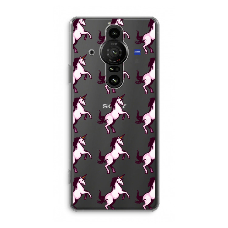 Musketon Unicorn: Sony Xperia Pro-I Transparant Hoesje
