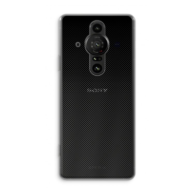 Musketon Halftone: Sony Xperia Pro-I Transparant Hoesje