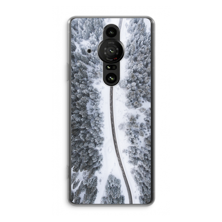 Snøfall: Sony Xperia Pro-I Transparant Hoesje
