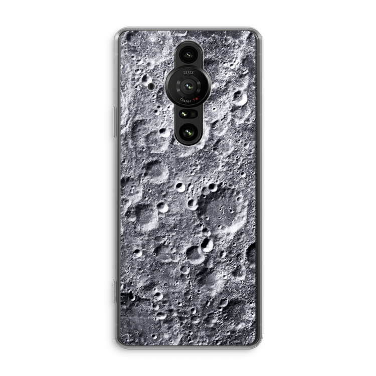 Maanlandschap: Sony Xperia Pro-I Transparant Hoesje