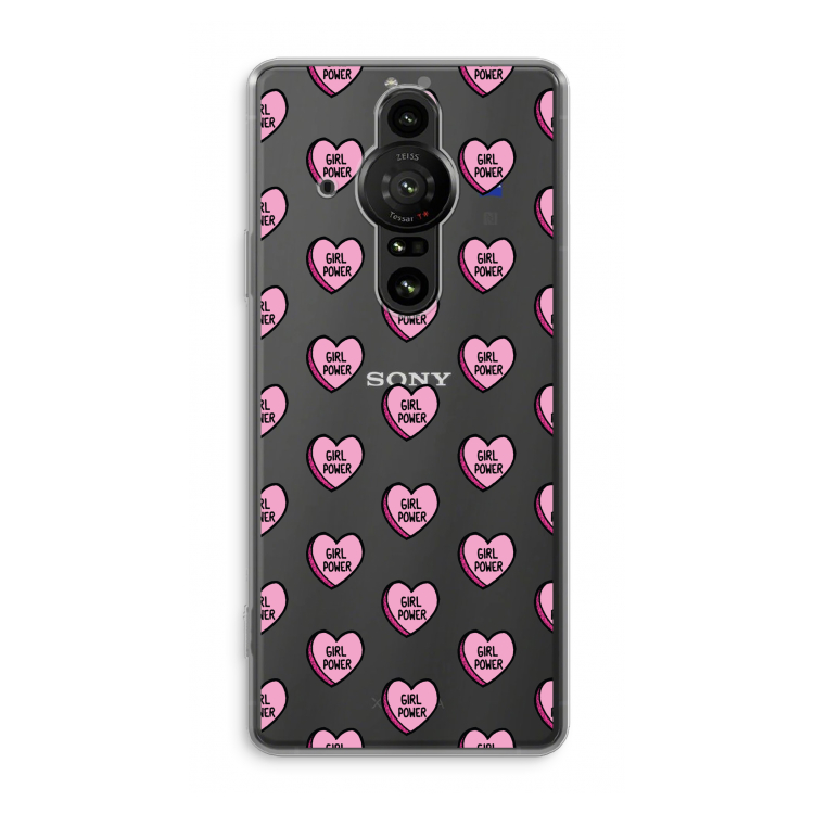 GIRL POWER: Sony Xperia Pro-I Transparant Hoesje