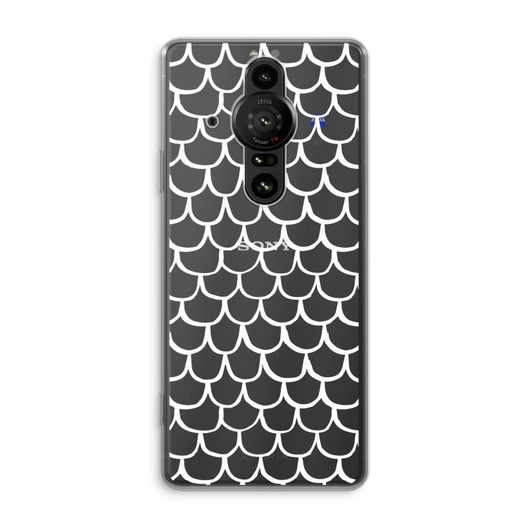 Dakpannetjes: Sony Xperia Pro-I Transparant Hoesje