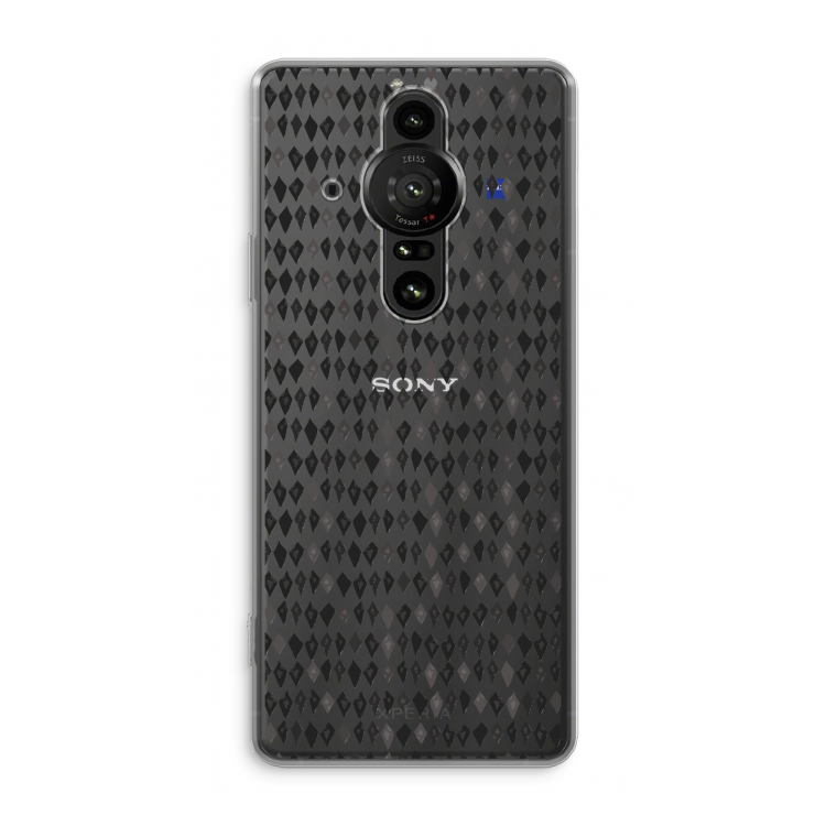 Crazy shapes: Sony Xperia Pro-I Transparant Hoesje