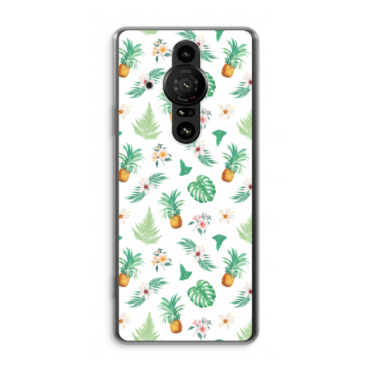 Ananas bladeren: Sony Xperia Pro-I Transparant Hoesje