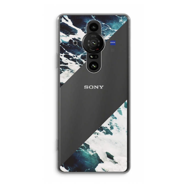Golven: Sony Xperia Pro-I Transparant Hoesje