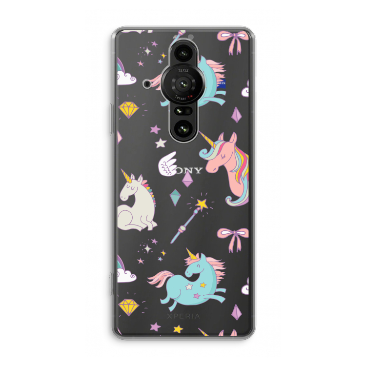 Fantasiewereld: Sony Xperia Pro-I Transparant Hoesje