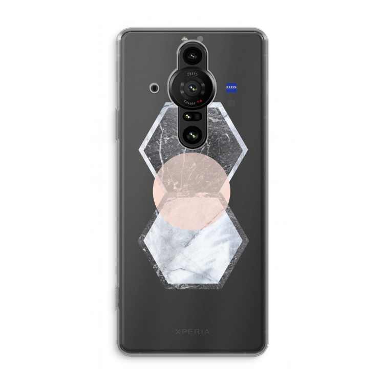 Creatieve toets: Sony Xperia Pro-I Transparant Hoesje