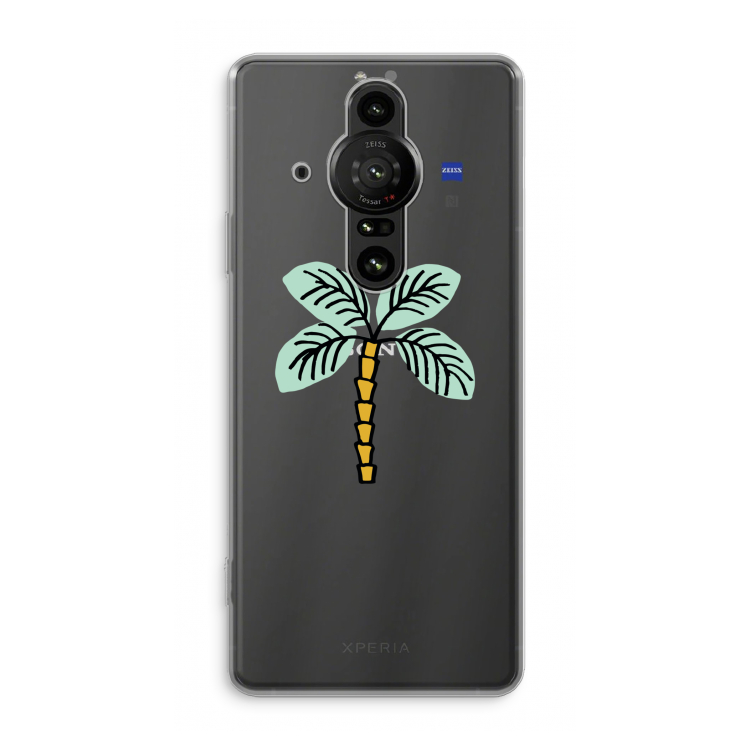Palmboom: Sony Xperia Pro-I Transparant Hoesje