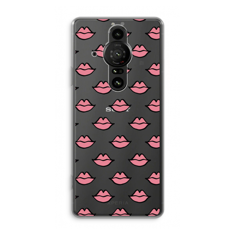Lipjes: Sony Xperia Pro-I Transparant Hoesje