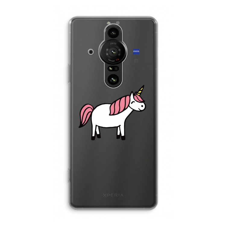 Eenhoorn: Sony Xperia Pro-I Transparant Hoesje
