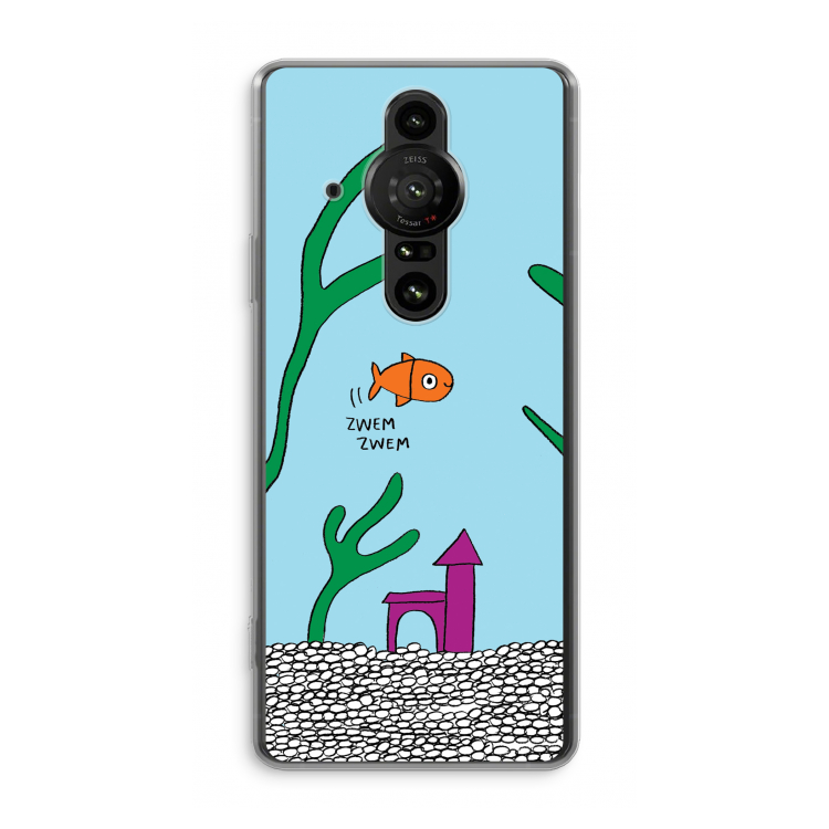 Aquarium: Sony Xperia Pro-I Transparant Hoesje