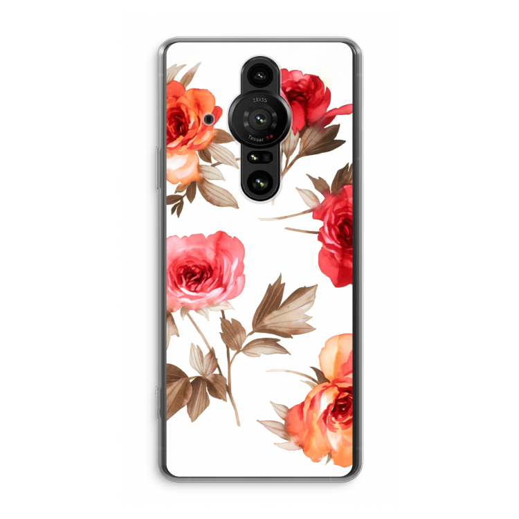 Roosjes: Sony Xperia Pro-I Transparant Hoesje