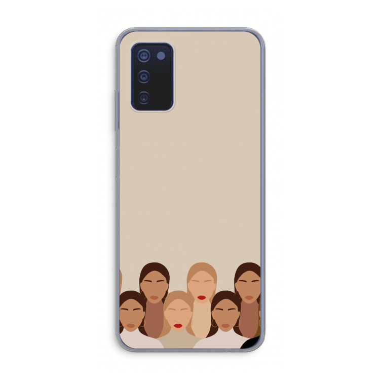 Girls girls girls: Samsung Galaxy A03s Transparant Hoesje