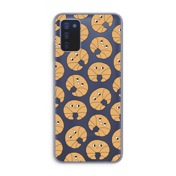 Croissant: Samsung Galaxy A03s Transparant Hoesje