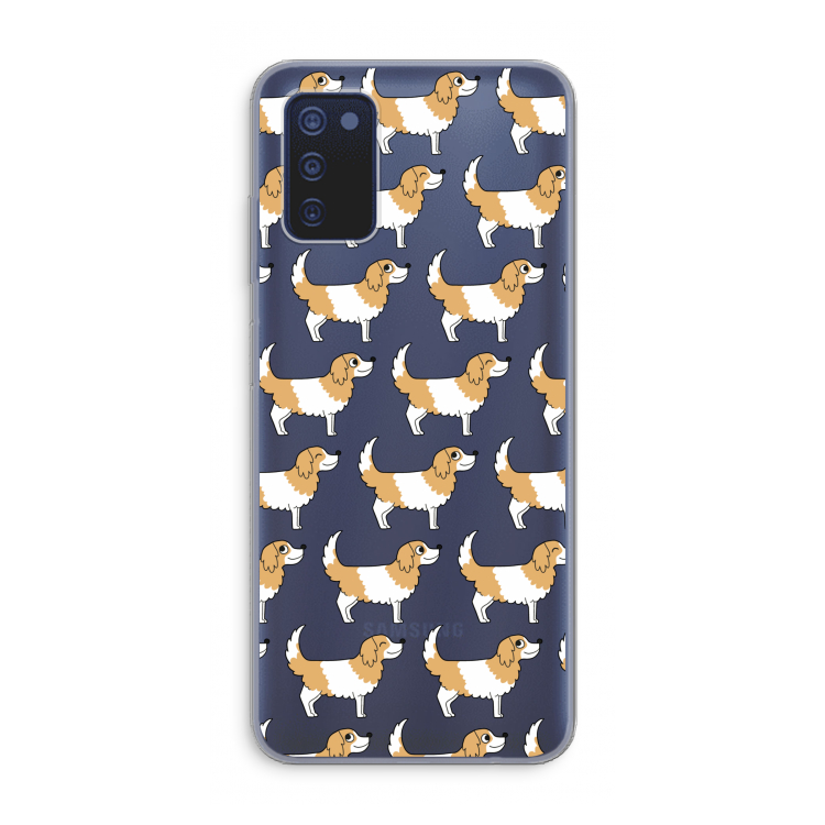 Doggy: Samsung Galaxy A03s Transparant Hoesje