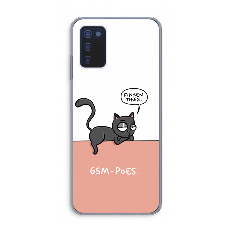 GSM poes: Samsung Galaxy A03s Transparant Hoesje