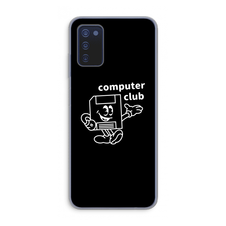 Floppyhead: Samsung Galaxy A03s Transparant Hoesje