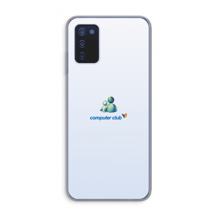 MSN: Samsung Galaxy A03s Transparant Hoesje