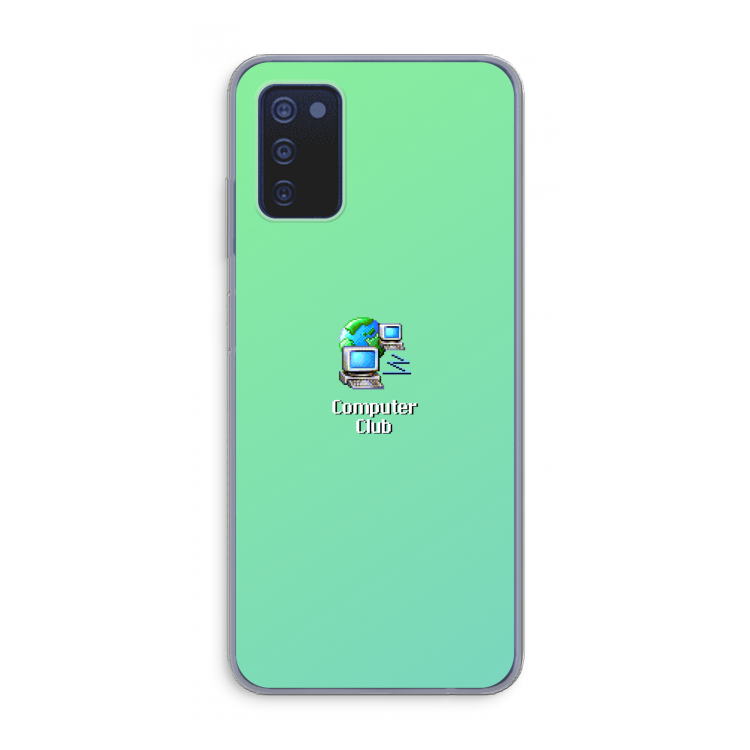 Win98: Samsung Galaxy A03s Transparant Hoesje