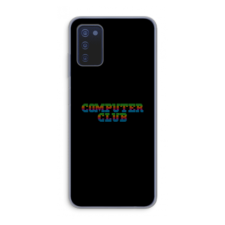 Retro: Samsung Galaxy A03s Transparant Hoesje