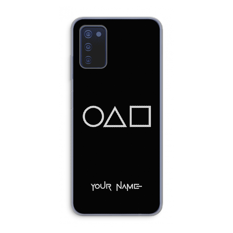Squid Game: Samsung Galaxy A03s Transparant Hoesje