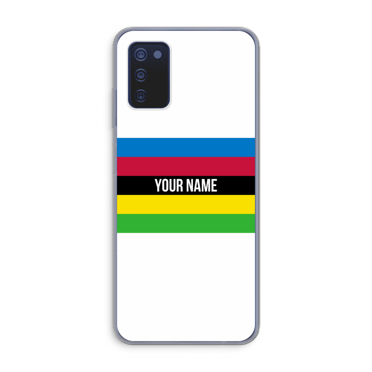 WK Wielrennen: Samsung Galaxy A03s Transparant Hoesje
